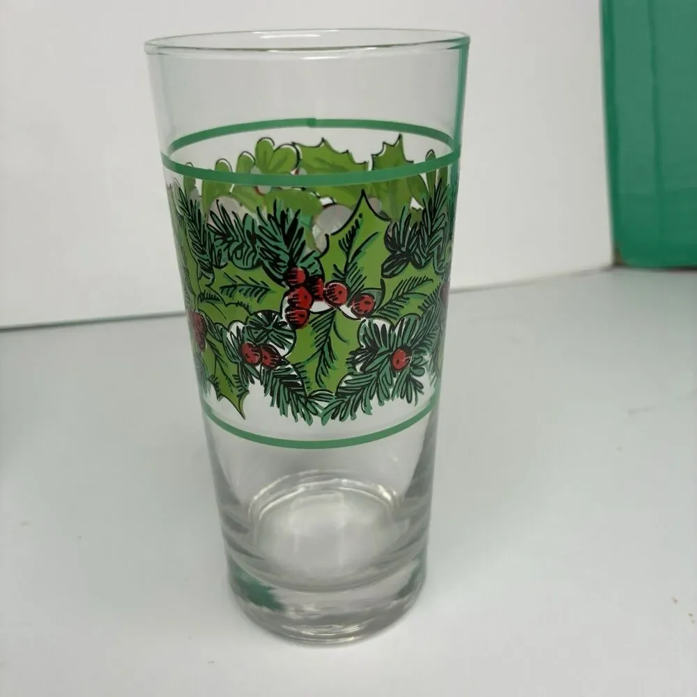 Libbey vintage christmas